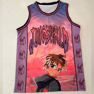 JUICE WRLD World On Drugs 999 Concert Tour Basketball Jersey